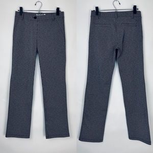 BETABRAND black tweed print yoga work pants SP